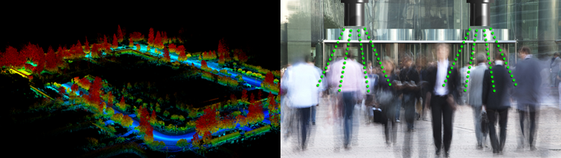 SAIMOS LIDAR - 3D Erfassung für XProtect
